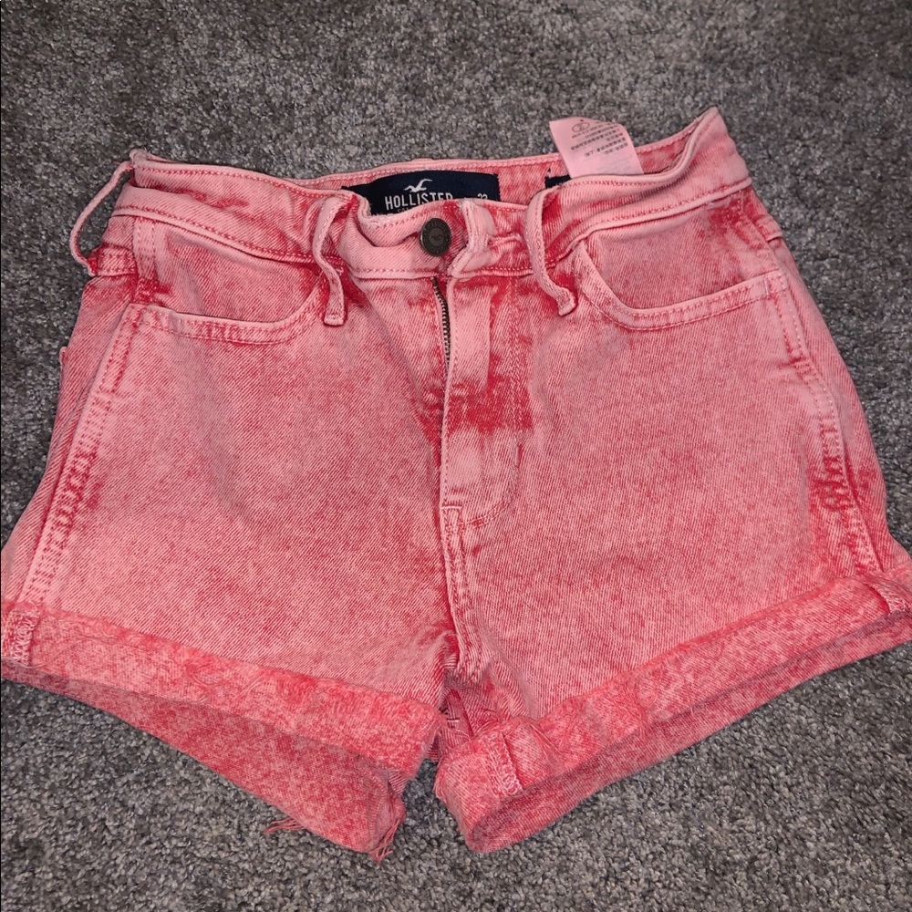 Red shorts